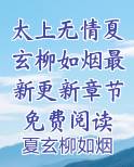 太上无情夏玄柳如烟最新更新章节免费阅读小说全集